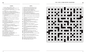 article about crosswords crossword